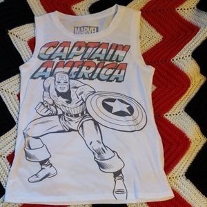 Men's Captain America Tank Top